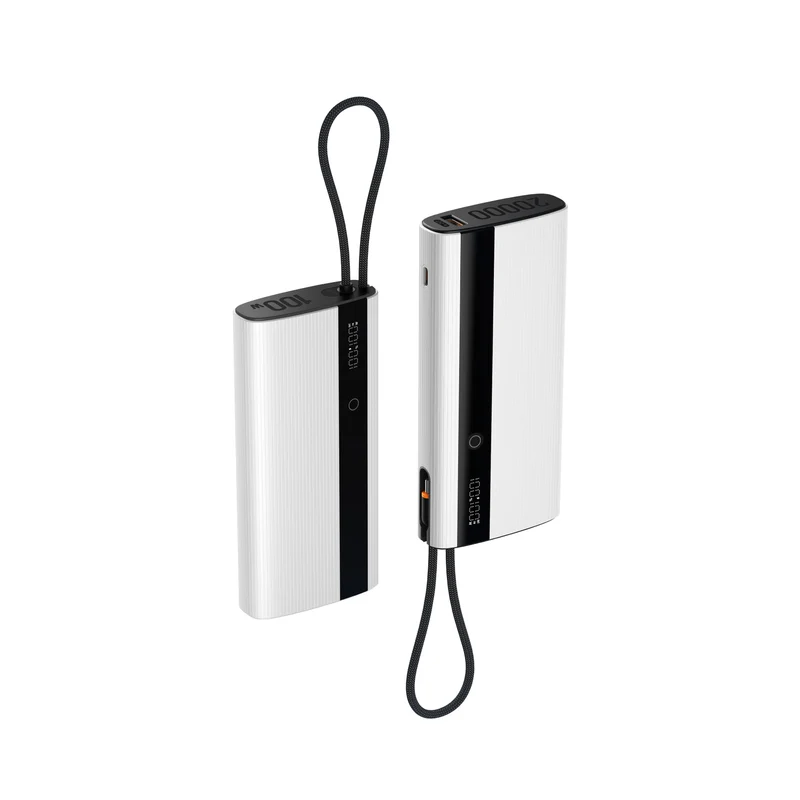 PocketPower 20 20000mAh 100W Power Bank with Built-in USB-C Cable & LED Digital Display