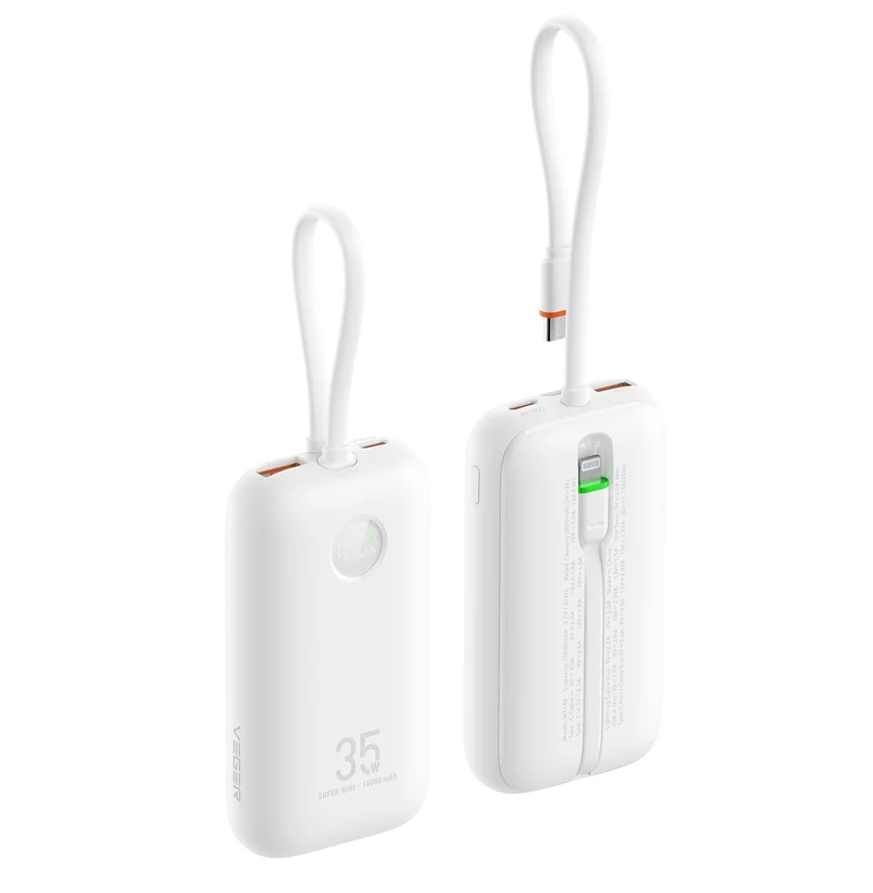 K1 10000mAh Laptop Power Bank with LED Display PD35W Max Output