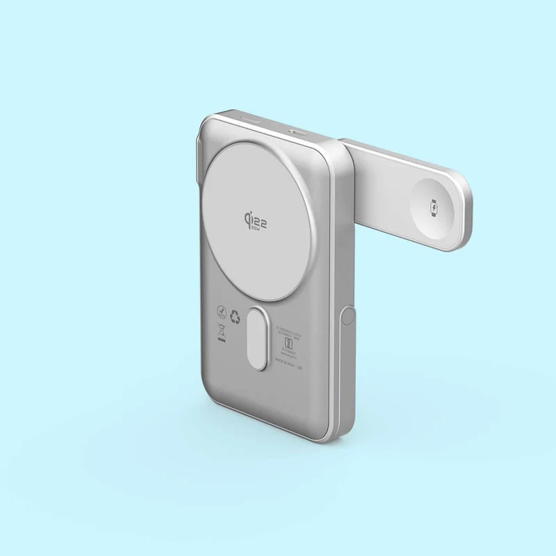 Omni Pro Qi2.2 Certified 25W MagSafe Powerbank with Built-in Apple Watch Charger
