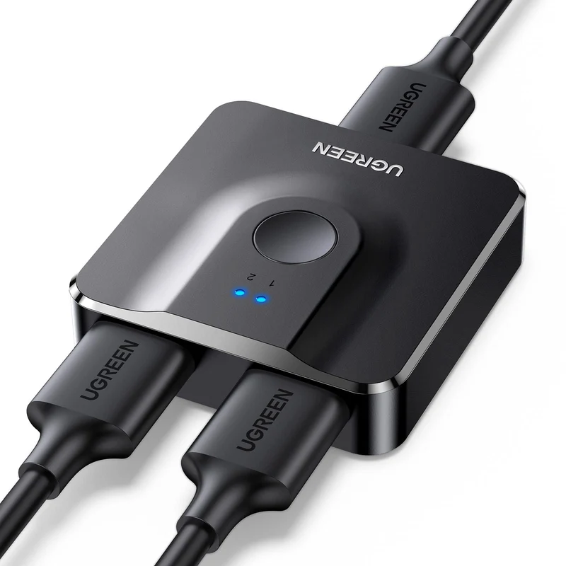 UGREEN Switch HDMI 2.0 4K 60Hz 2 Inputs 1 Output Commutator Bidirectional