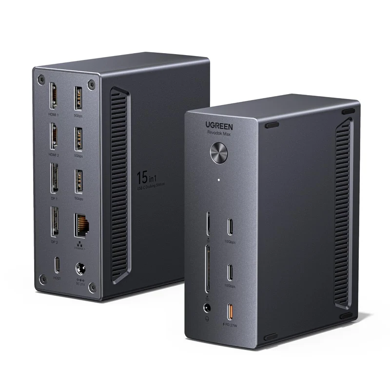 UGREEN DisplayLink Docking Station USB C Quad Display for Mac