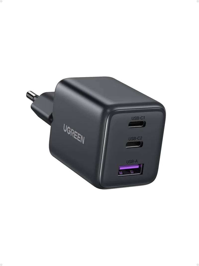 UGREEN Zapix USB C Charger 30W Plug iPhone Quick Charge GAN (Black)