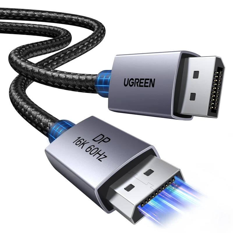 UGREEN DisplayPort 2.1 Cable 16K 60Hz 8K 120Hz 4K 240Hz 2K 360Hz DP Cable 5M