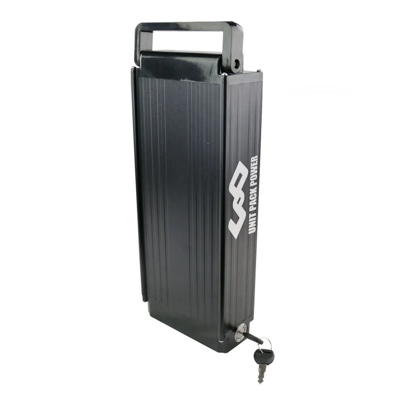 【EU-LAGER】T032 48V 15Ah BMS30A Chinesische 2500mAh-Zellen mit 2A-Ladegerät E-Bike-Akku / mit Gepäckträger