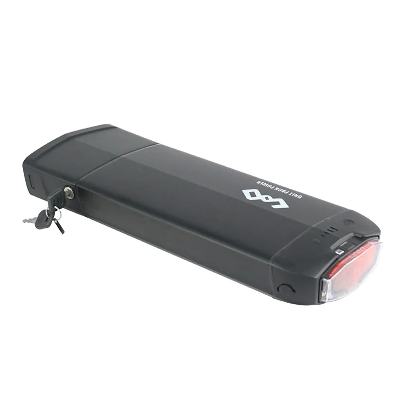 【EU-LAGER】R007-1 36V-48V 14.4Ah-19.2Ah BMS20A-30A LG4800mAh E-Bike-Akku / mit Gepäckträger
