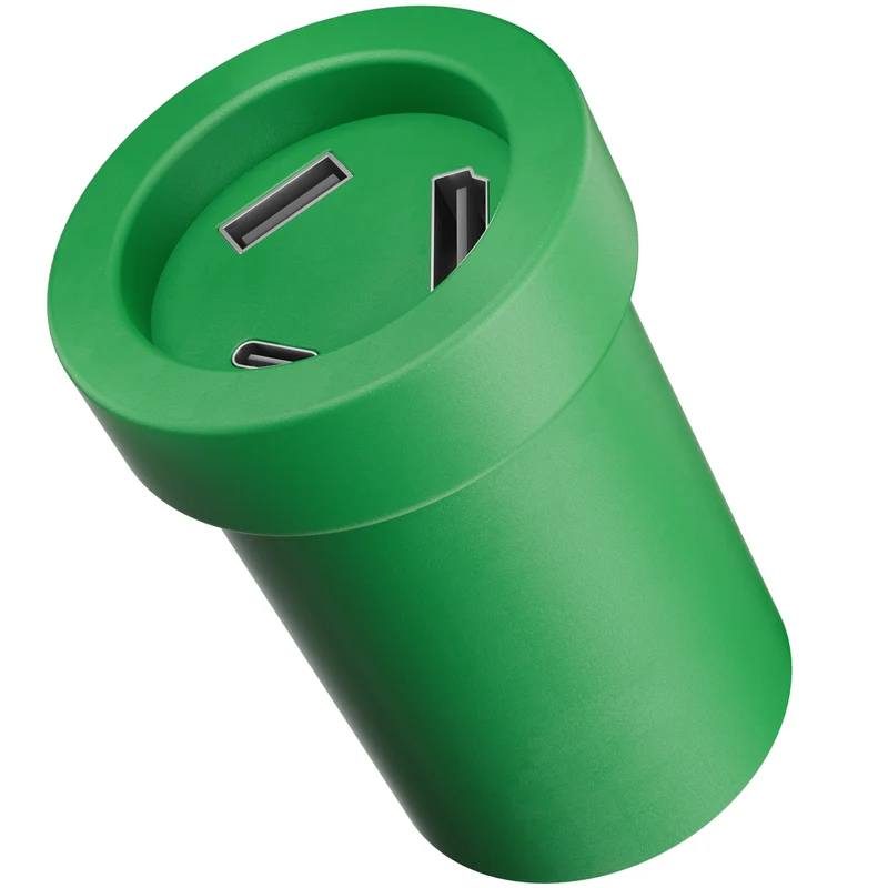 POWKONG Pipedock Portable Switch Dock & Charging Block - Green