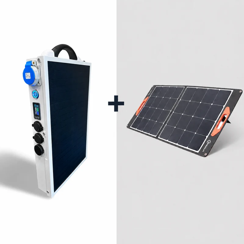 Mobisun Pro Air 2.0 + 100W Solar Panel Bundle