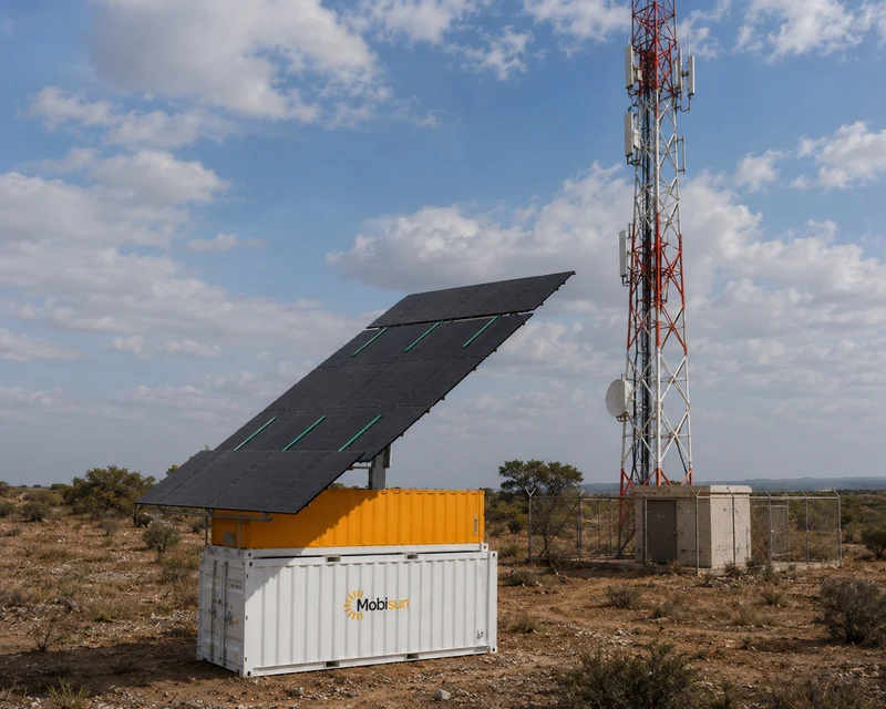 Mobisun 20ft Solar Container