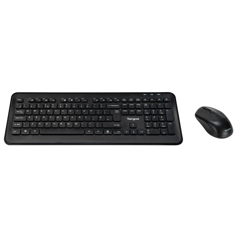 Targus® Kabellose Tastatur-Maus-Kombination in Standardgröße - Schwarz (Nordic)