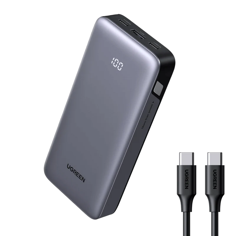 UGREEN Nexode Power Bank 20000mAh 30W (3 Ports)