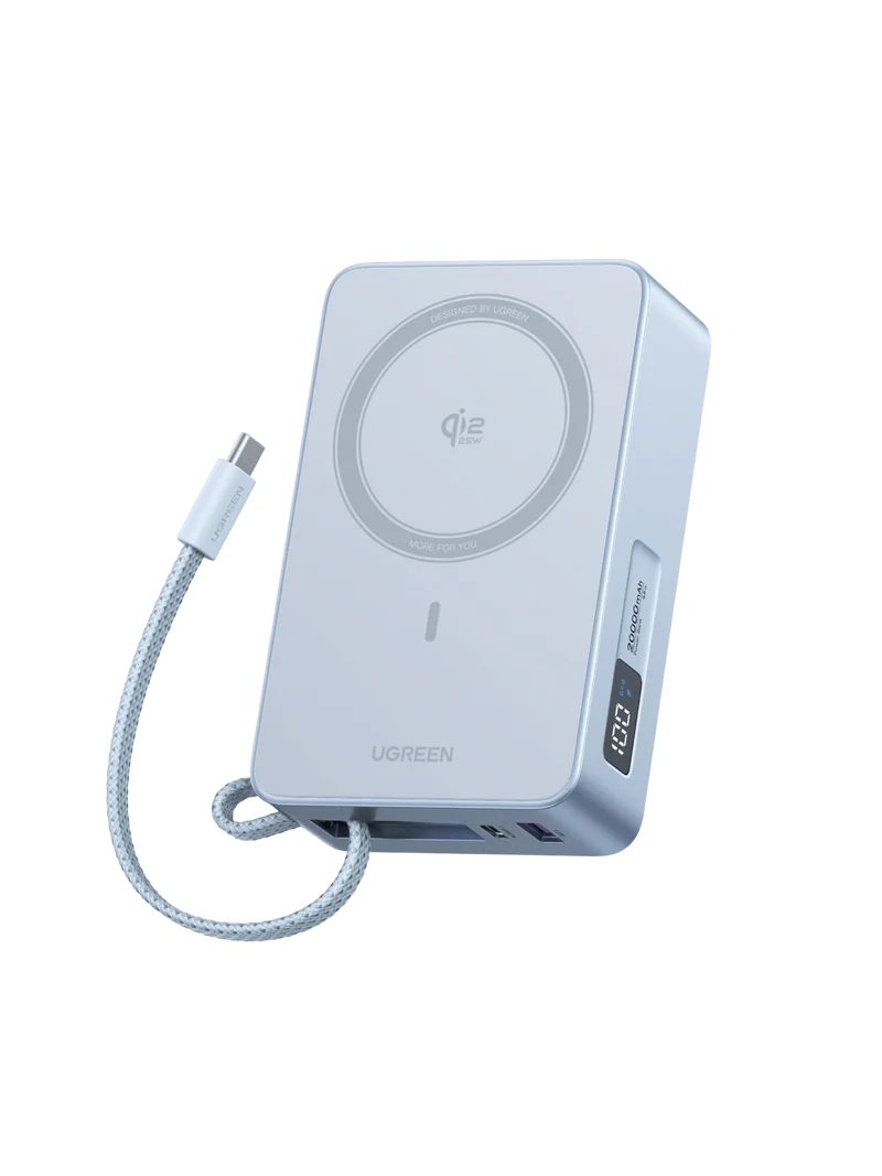 UGREEN MagFlow Magnetic Wireless Power Bank 20000mAh 45W (MagSafe compatible)