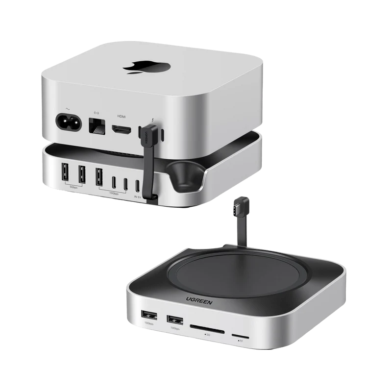 UGREEN Mac Mini M4 Docking Station (11-Port, 8TB, 10Gbps)