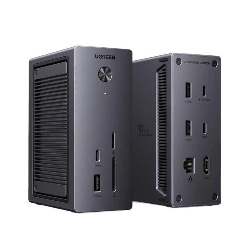 UGREEN Revodok Pro 10-in-1 Dockingstation mit M.2-NVMe-Gehäuse