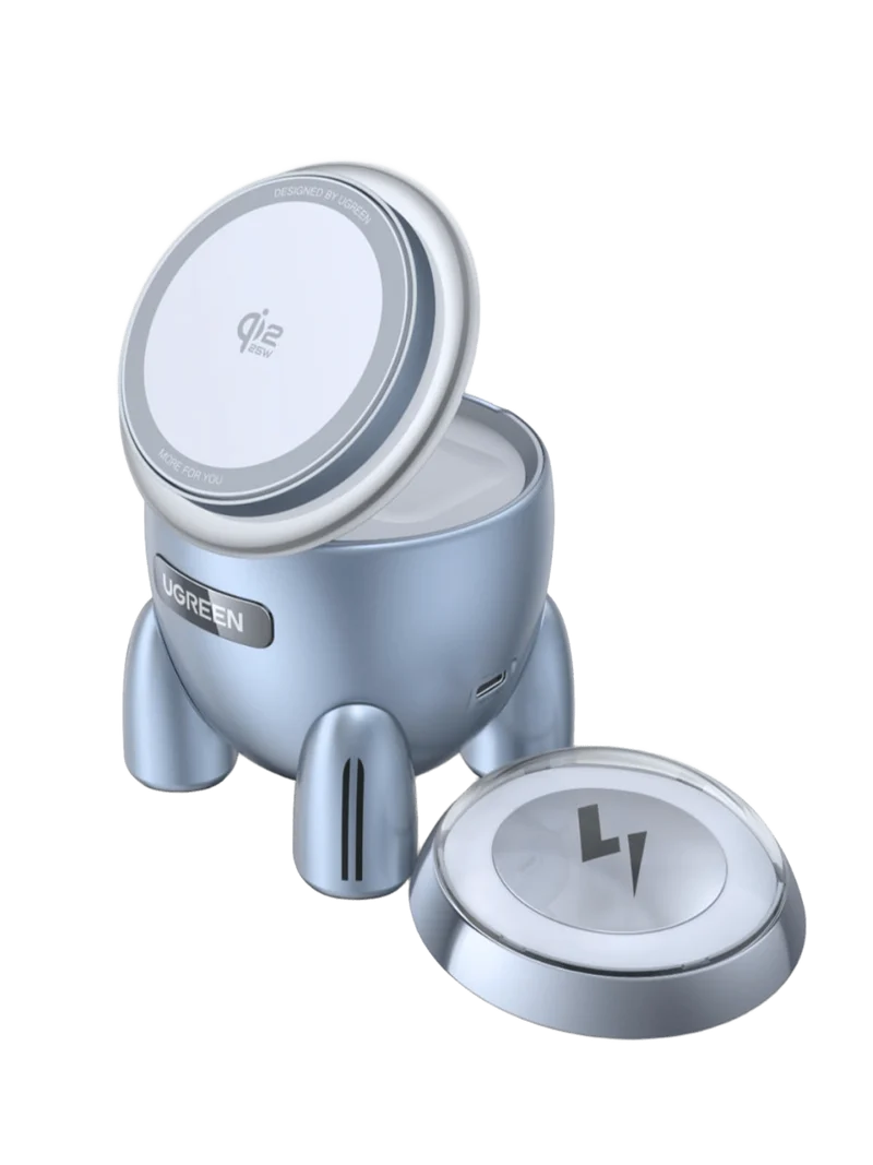 UGREEN Uno 2-in-1 Magnetische Powerbank (30W, MagSafe-kompatibel)
