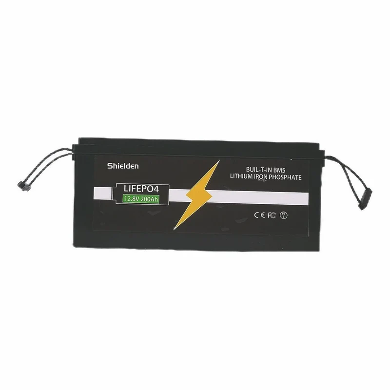 12.8 V 200 Ah Lifepo4 Energiespeicherbatterie für Wohnmobil, Solaranlage, Schifffahrt