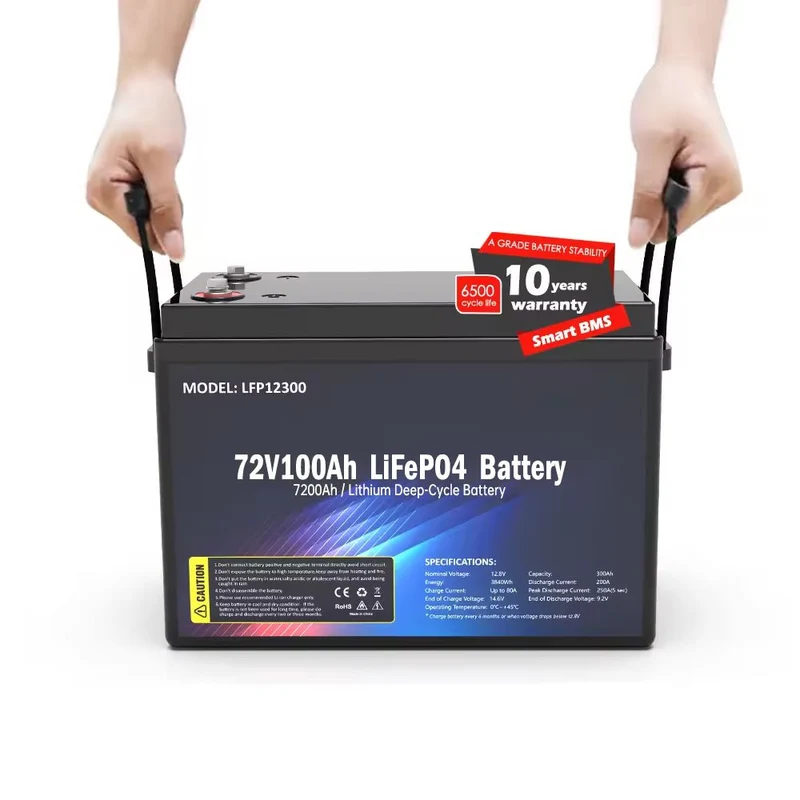 SS-72V100AH ​​LiFePO4 Solarbatterie 7200wh