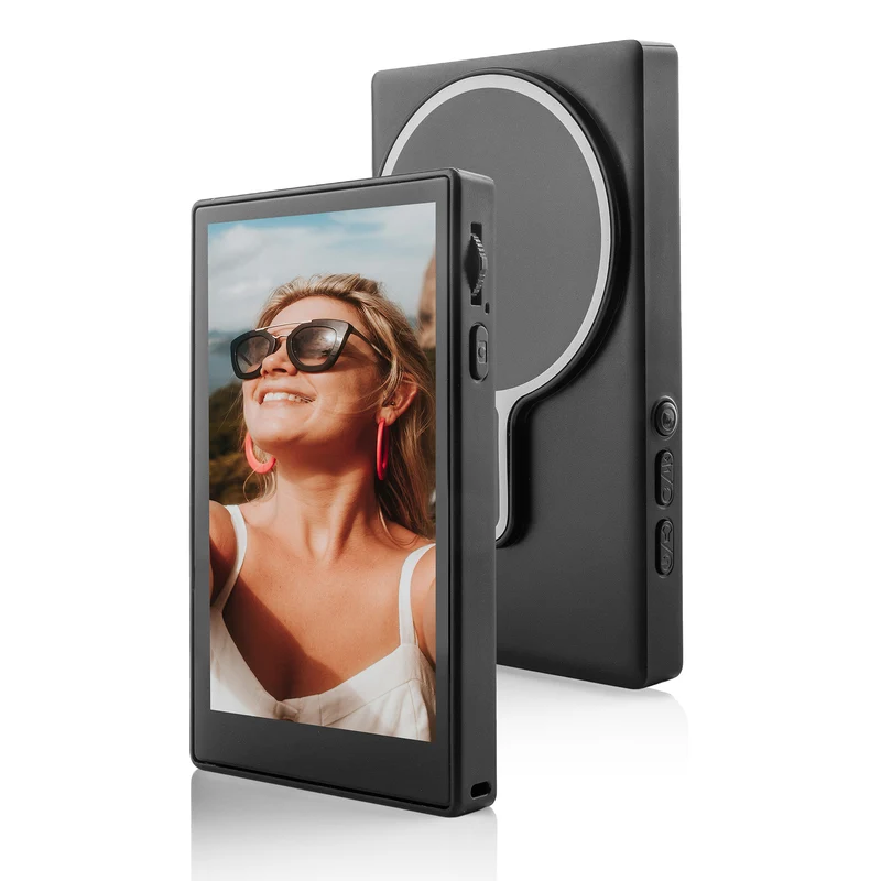 MOJOGEAR VS4 Touchscreen Selfie-Vlog-Monitor – Schwarz