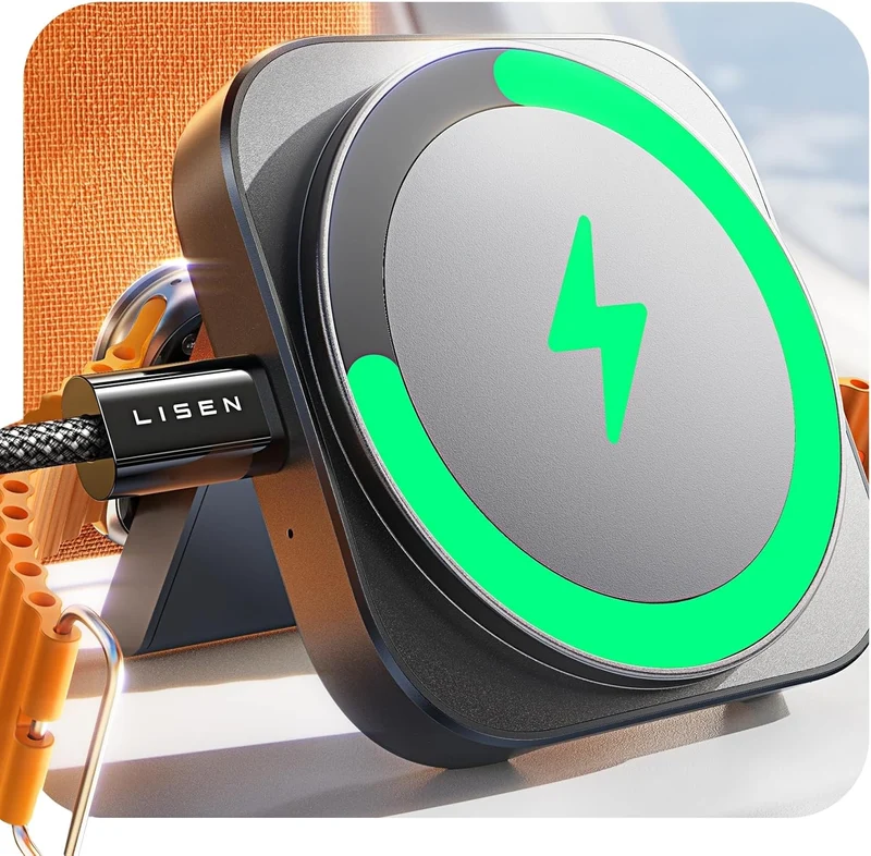 LISEN for MagSafe Charger Stand for iPhone Magnetic Charger