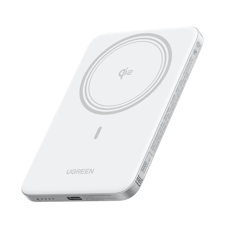 UGREEN MagFlow Air Magnetische Powerbank (5000mAh, Qi2 15W)