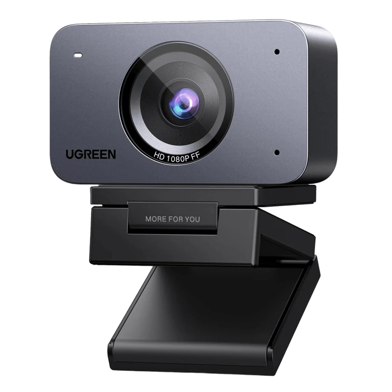 UGREEN FineCam 1080P-Webcam (60 FPS, Face AE, Dual-Mikrofon, Privacy-Abdeckung)