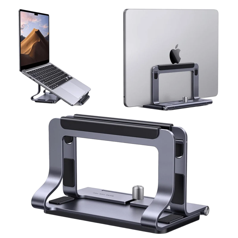 UGREEN 2-in-1-Laptopständer (horizontal & vertikal, klappbar, Aluminium, für 13–16,2 Zoll)