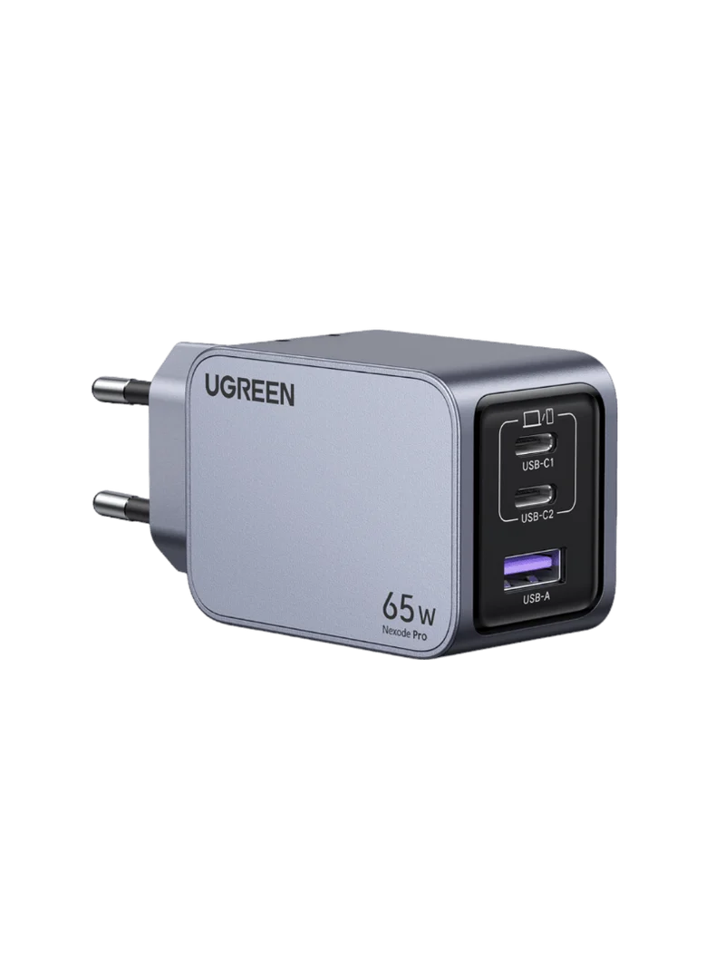 UGREEN Nexode Pro USB-C Mini Ladegerät (65W, 3-Ports, GaN)