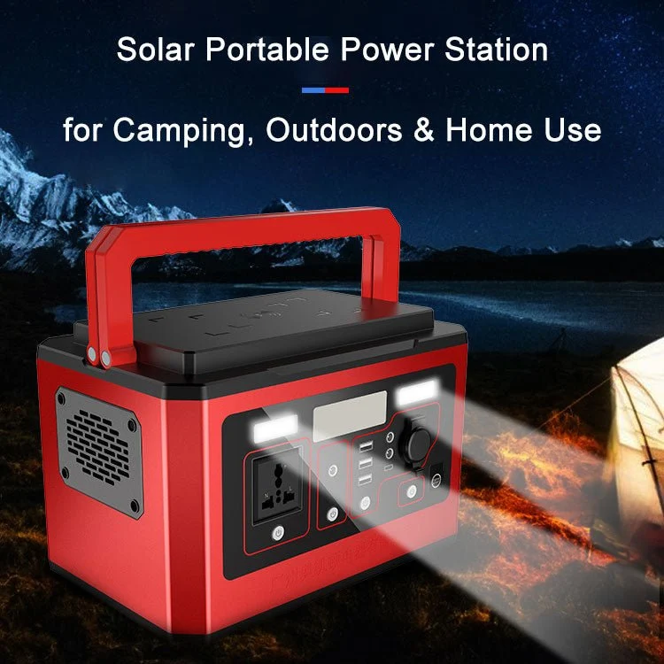 Tragbares Solarkraftwerk 500 W 520 °C – für Camping, Outdoor und Heimgebrauch