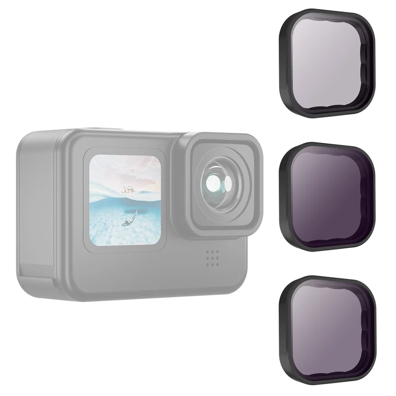 Telesin CPL+ND8/16/32 Objektivfilter-Kit für GoPro 9/10/11/12