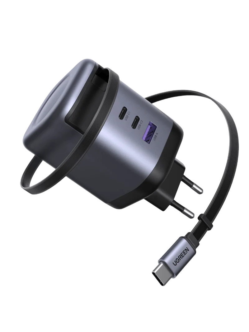 UGREEN Nexode 100W Charger with Retractable USB-C Cable
