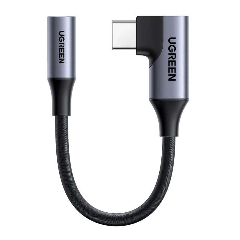 UGREEN USB-C to 1/8" Angled 90 Degree Audio Jack Adapter