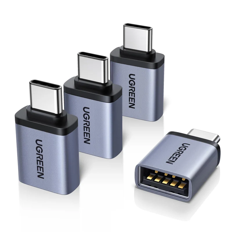 UGREEN USB C to USB A 3.2 Adapter 10 Gbs 4 Pieces OTG Type C Converter