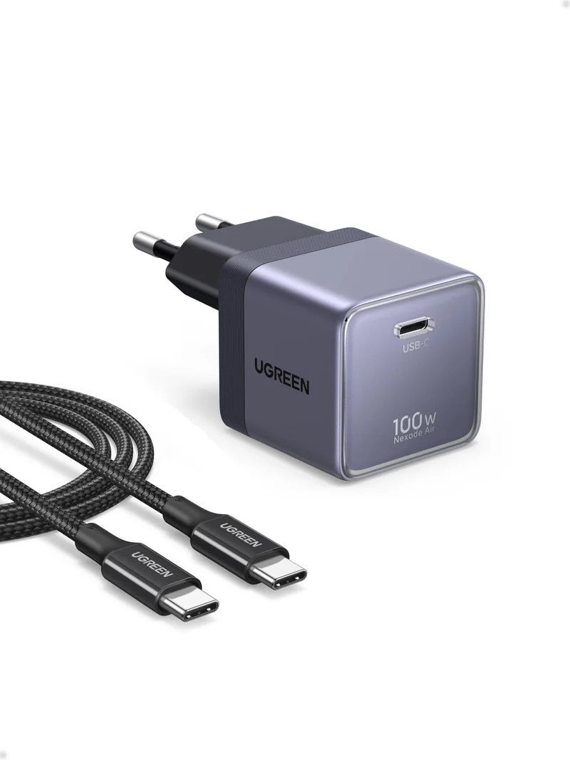 UGREEN Nexode Air 100W USB C Fast Charger GaN Il Tech with Cable