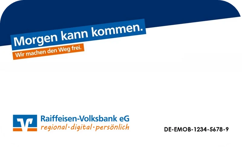 Raiffeisen Volksbank eG-Ladekarte