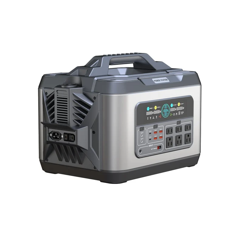 M2200l-S 2200 W 2160 Wh Camping-Akku. Schnelles Aufladen mit 100 % Leistung dauert 1.5 Stunden