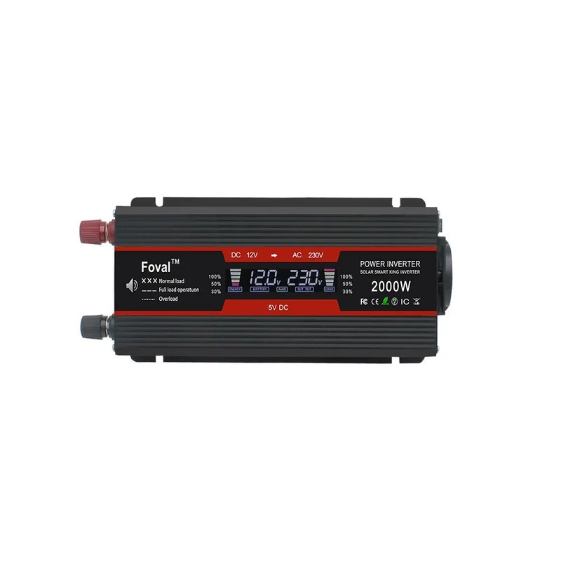 LCD-Display 800 W-2000 W modifizierter Sinuswellen-Wechselrichter mit hohem Wirkungsgrad