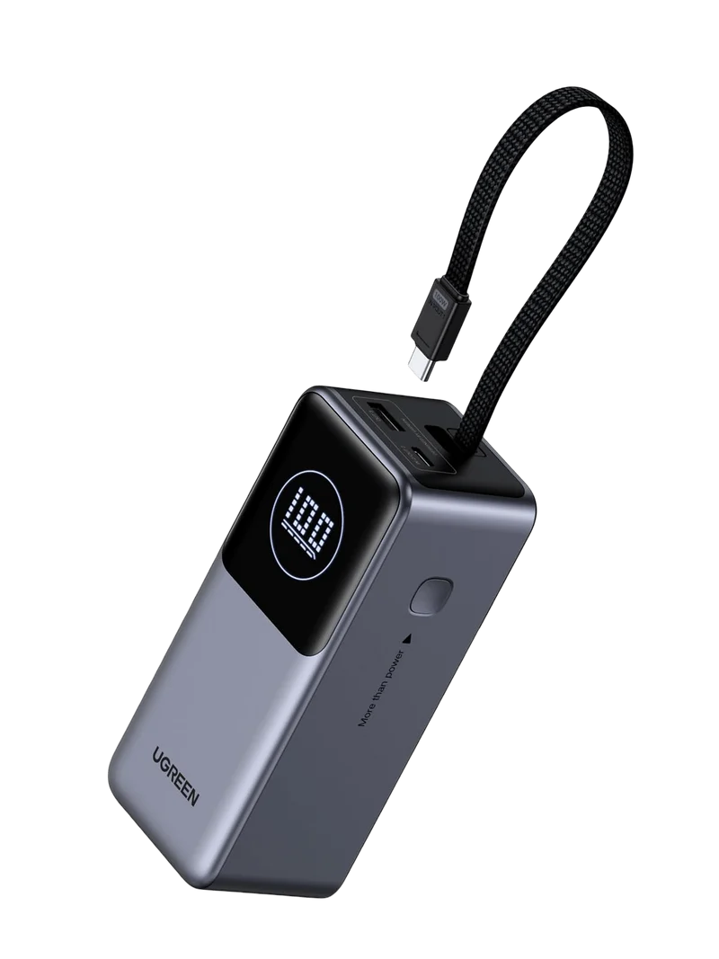 UGREEN Nexode Powerbank (20000mAh, 130W, integriertem Kabel)
