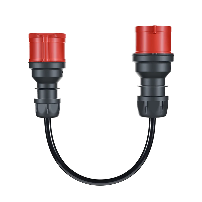 go-e Adapter Gemini Flex 11 kW auf CEE rot 32 A