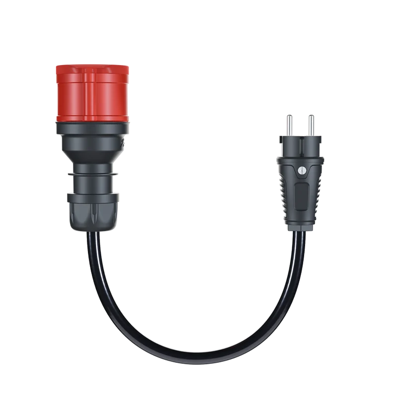 go-e Adapter Gemini Flex 11 kW auf Haushaltssteckdose