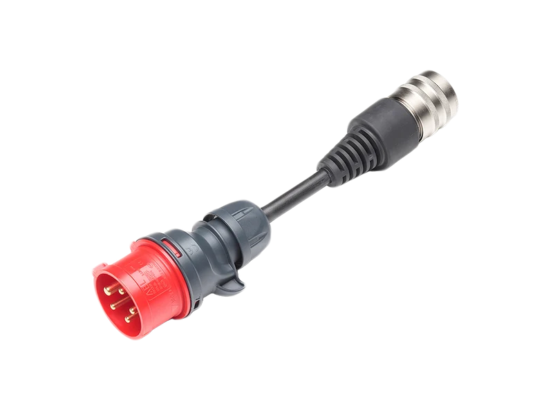 Juice Connector Adapter CEE16 3-phasig (rot)
