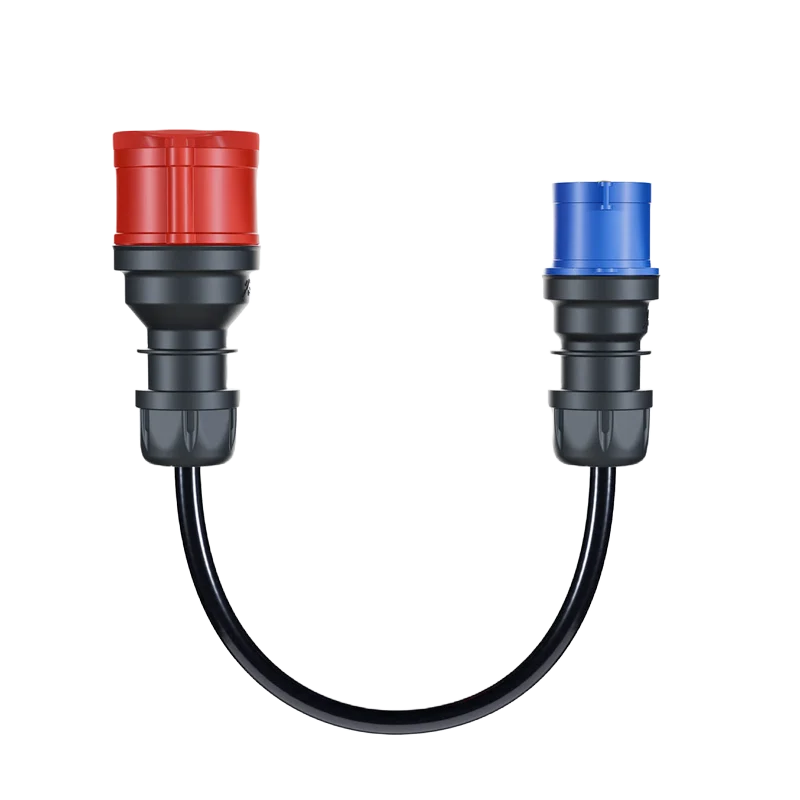 go-e Adapter Gemini Flex 11 kW auf CEE blau 16 A (Campingstecker)