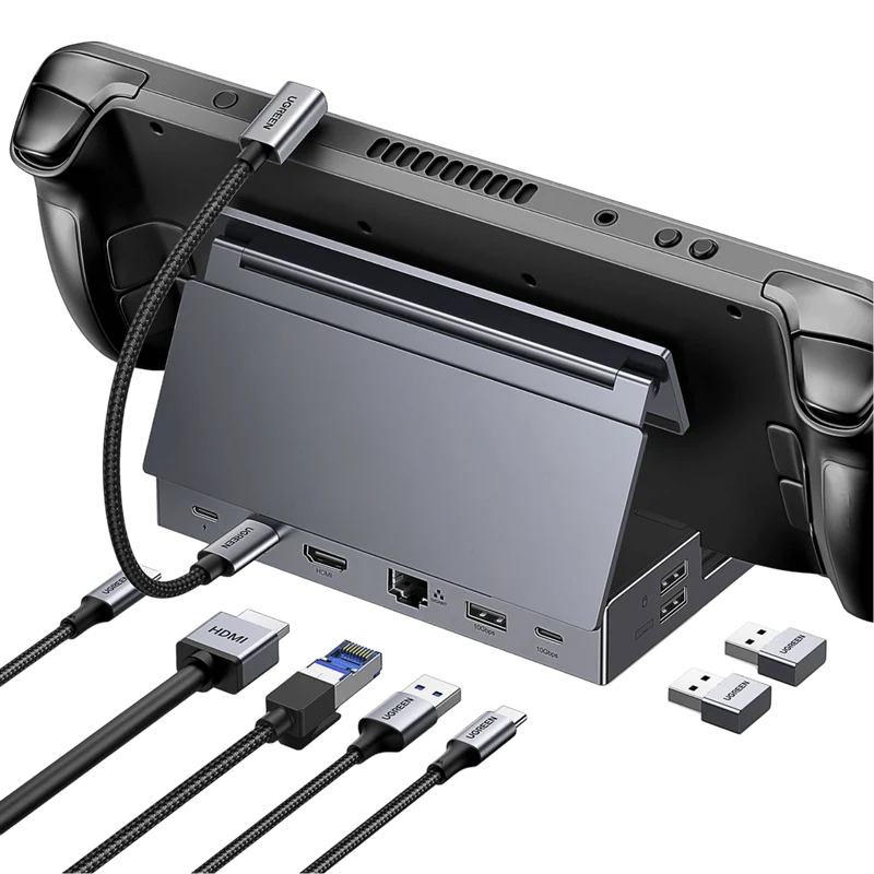 UGREEN 9-in-1 Steam Deck Docking Station (4K@60Hz, PD 100W)