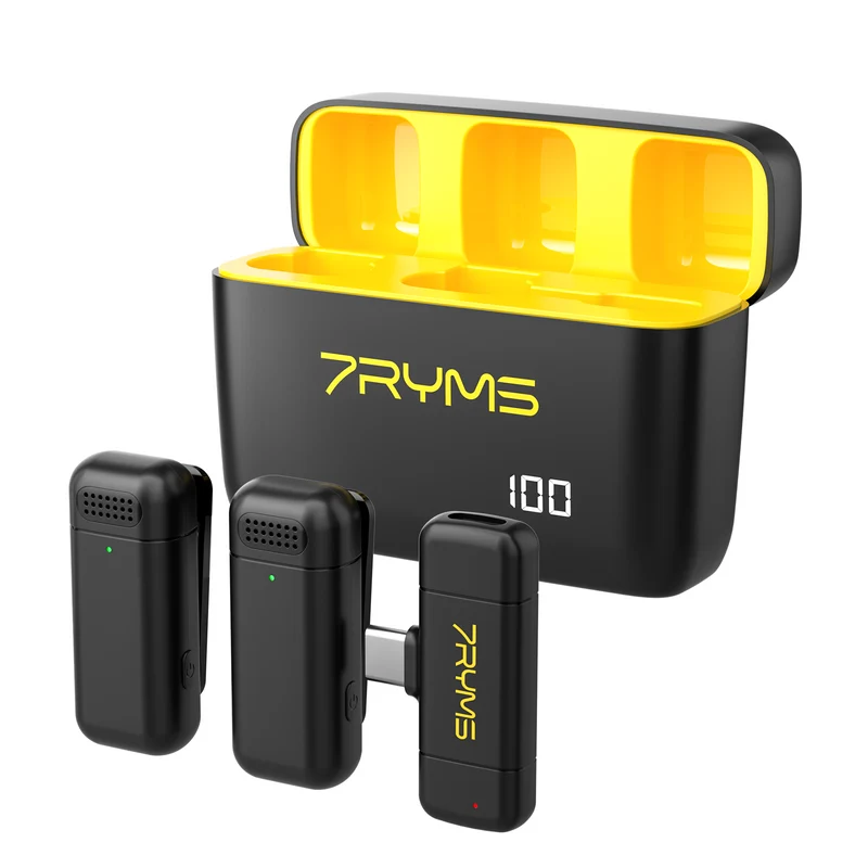 7RYMS Rimo S1(UC) 2,4G Zweikanal-Funkmikrofon USB-C