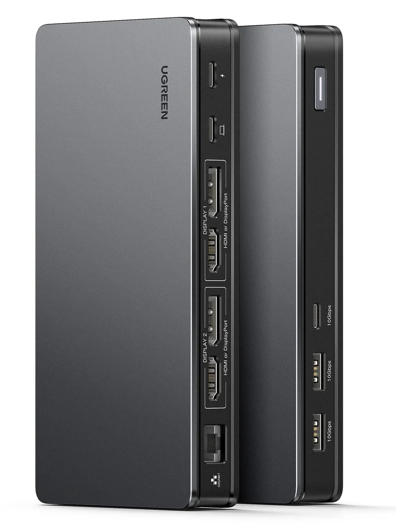 UGREEN Revodok Pro 209 Docking Station USB C 9 en 1 doble pantalla 4K