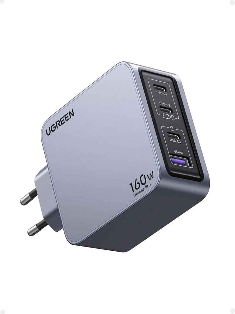 UGREEN Nexode Pro Cargador rápido GaN mini 160W de 4 puertos