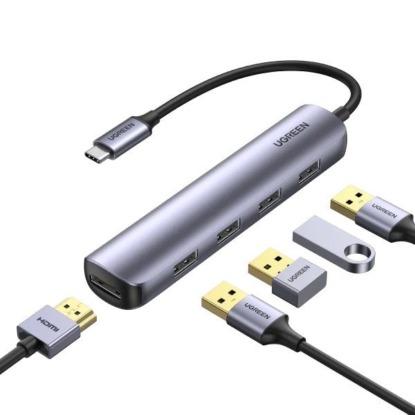 UGREEN USB C 5 in 1 Multiport Hub HDMI Ultra Slim