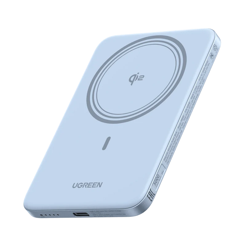 UGREEN MagFlow Air Magnetic Power Bank (5000mAh, Qi2 15W)