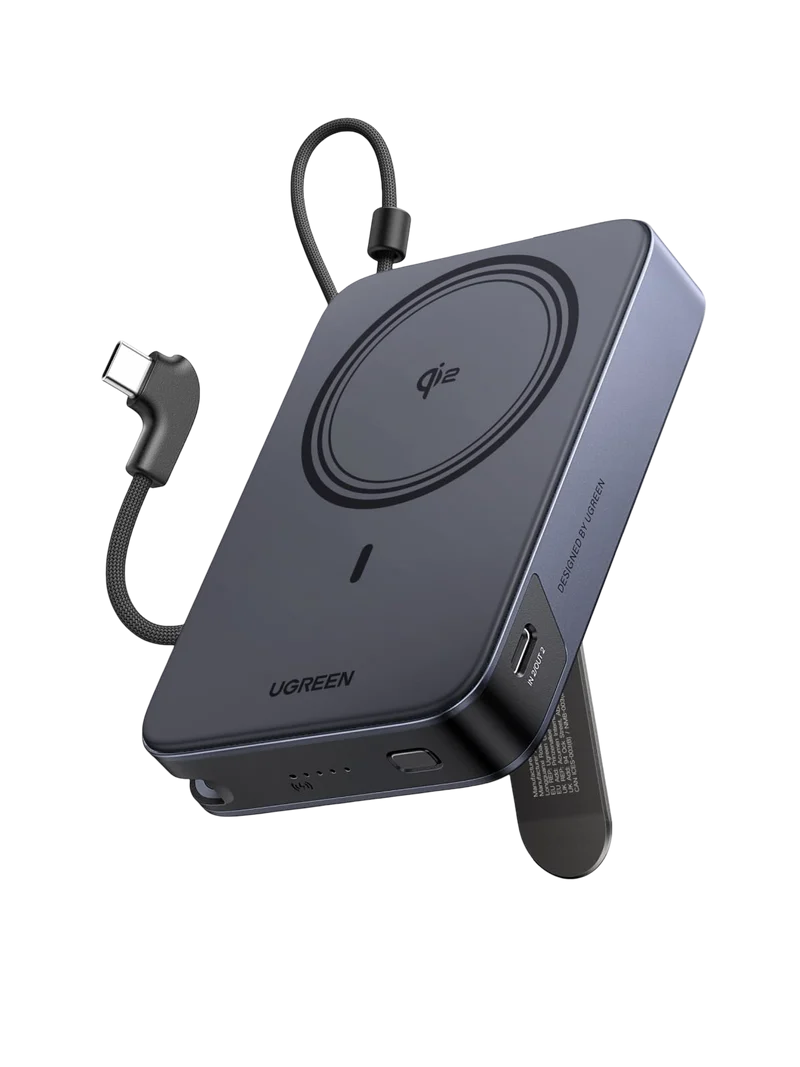 UGREEN Zapix 15W Magnetic Power Bank (10000mAh, 30W Fast Charging, Qi2 )