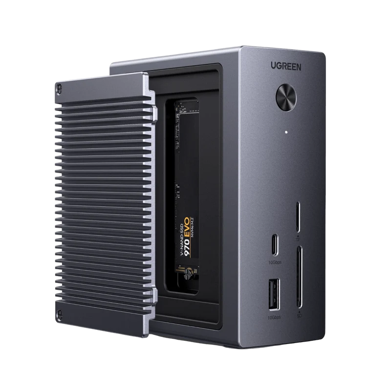 UGREEN Revodok Pro 10-in-1 Docking Station (4K@60Hz, 10Gbps, 100W PD Charging)