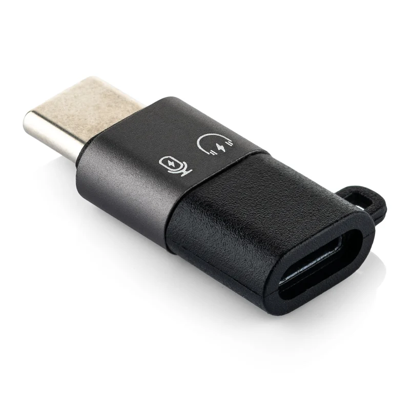 MOJOGEAR Lightning auf USB-C OTG-Adapter für Audio/Mikrofon + Daten