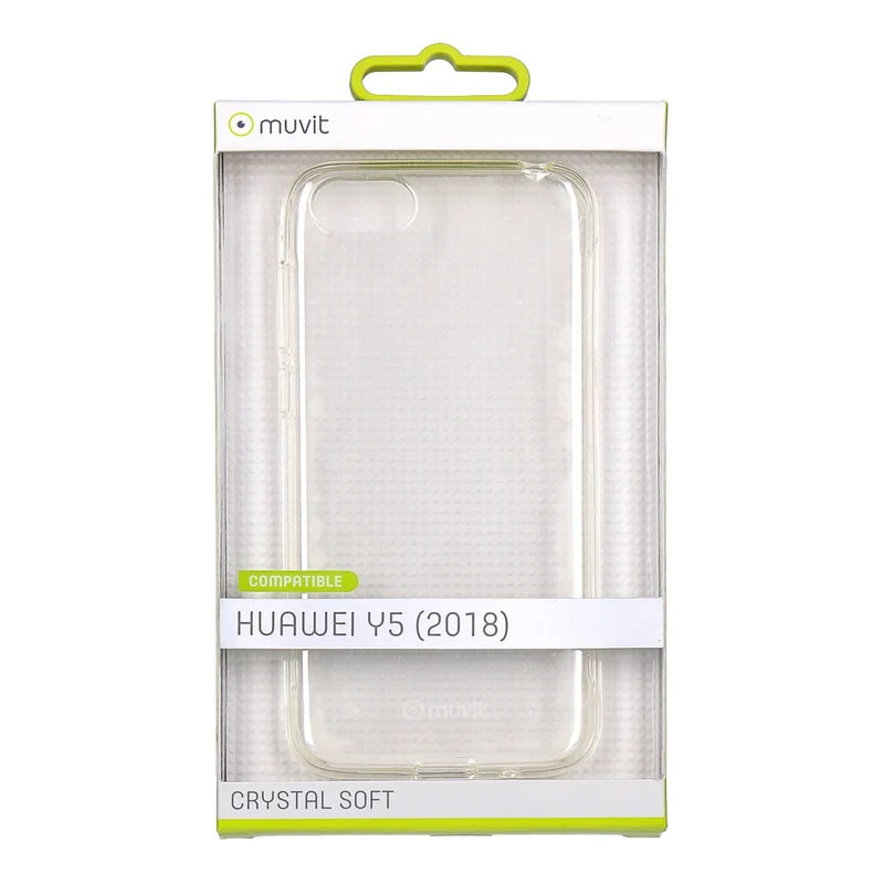 Muvit Cristal Soft para Huawei Y5 2018
